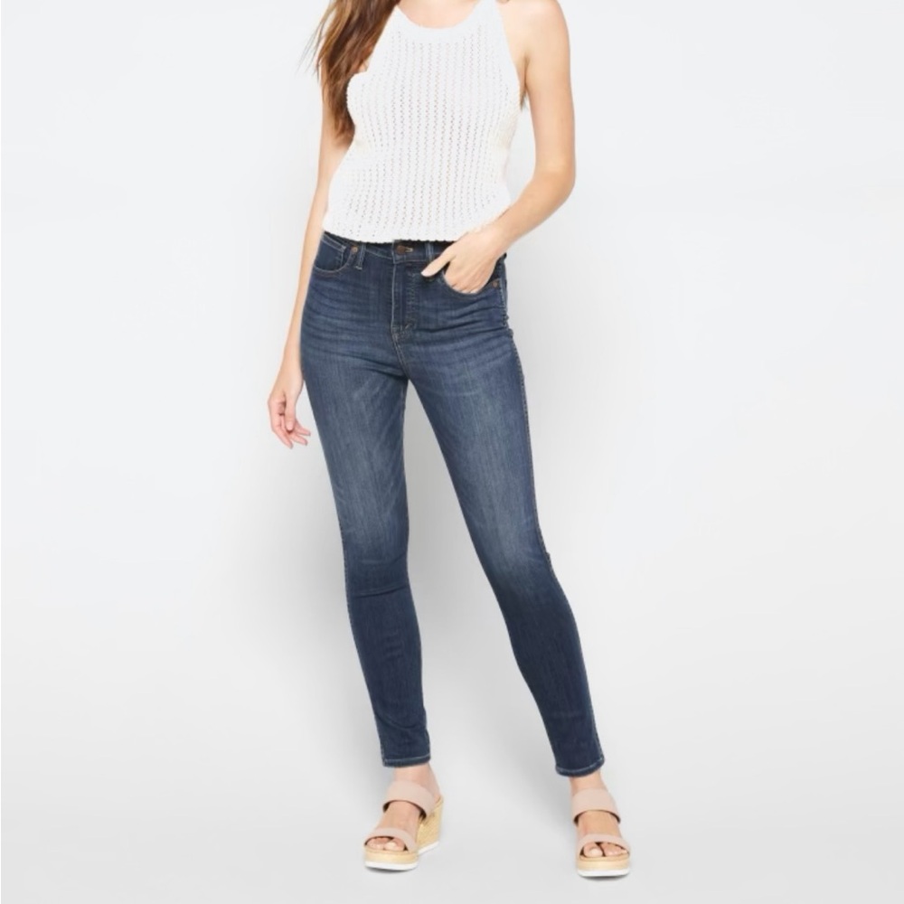 Madewell Women's Indigo High Rise Skinny Jeans